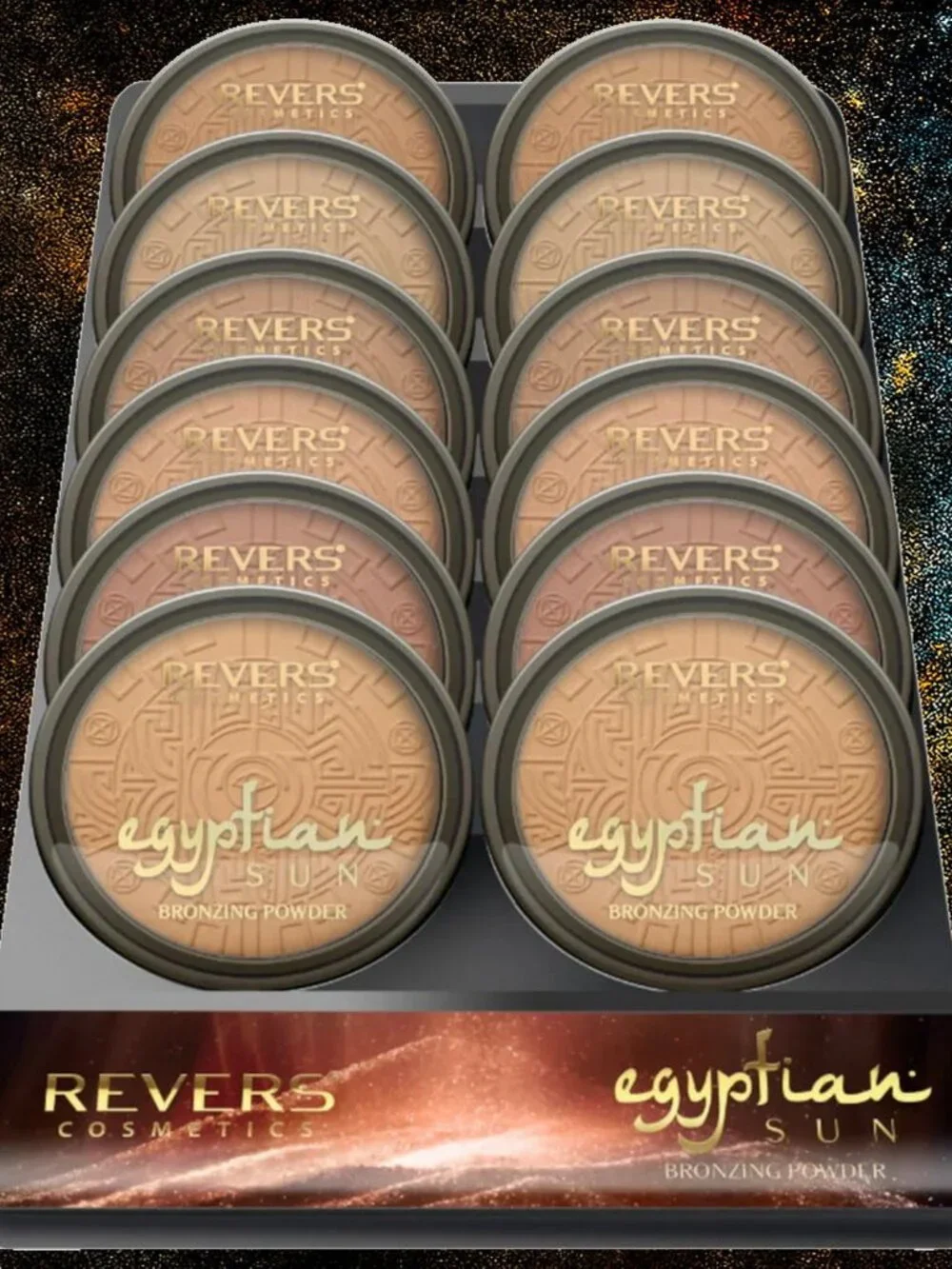 23pc Rude Cosmetics Lot, Dewy Blush/Lips, Egyptian Bronzer, Contour & Highlight